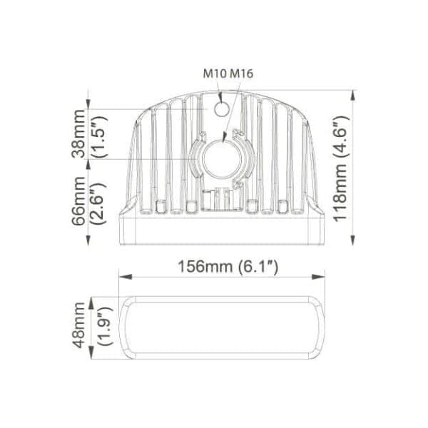 Pictor 620 12-24V Flutlicht US M10 – Bild 3