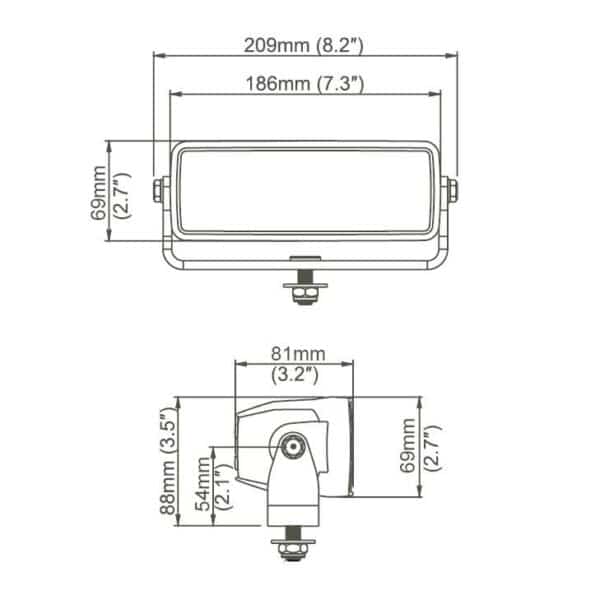 Pictor PRO 830 12-24V 50W Undamp – Bild 2