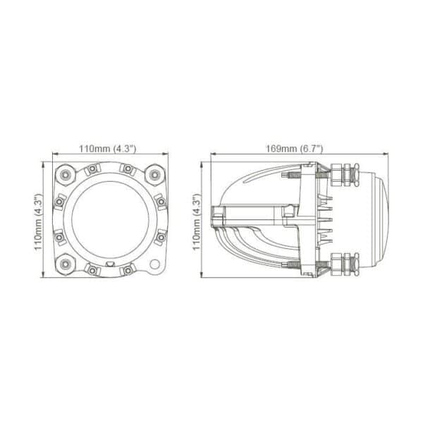 Bumblebee LED 12-24V 18W HighBeam – Bild 3