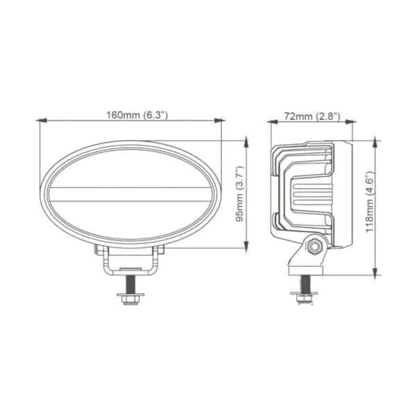 Sato Go 625 12-24V 39W Wideflood – Bild 2