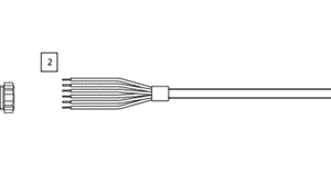 Adapter 5 Pin M12 Buchse 6 Pin Buchse