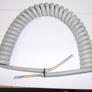 Spiralkabel 6-polig PUR max 6m