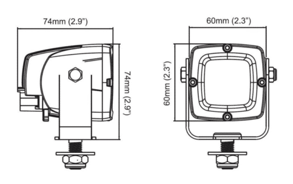 N10LED 12-48V Flutlicht | Nordische Lichter – Bild 2