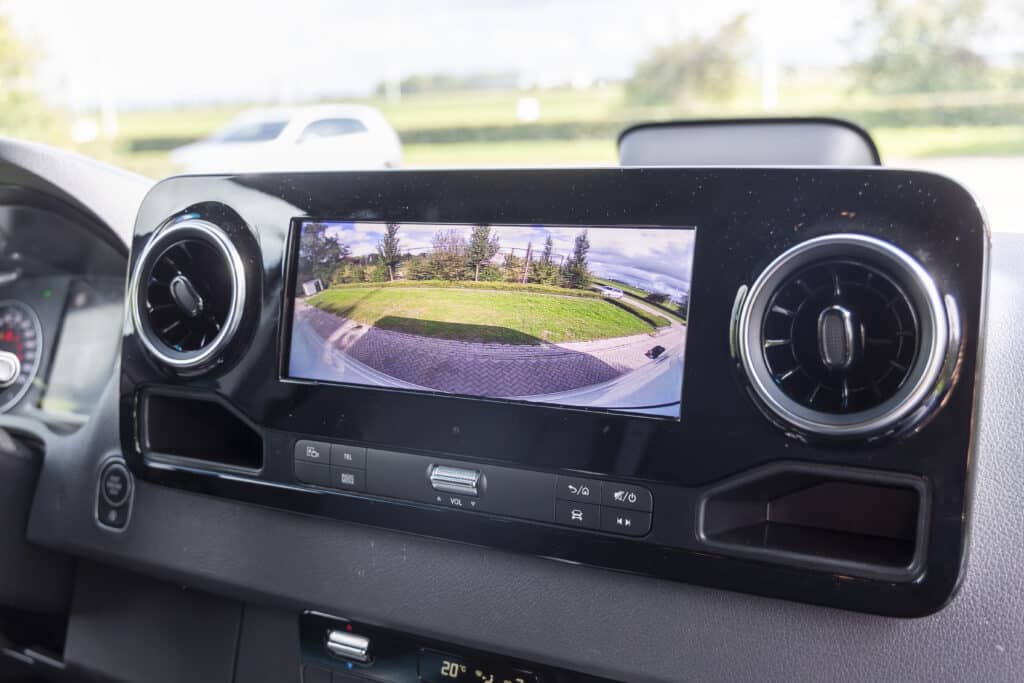 Achteruitrijcamera Rietveld op Sprinter